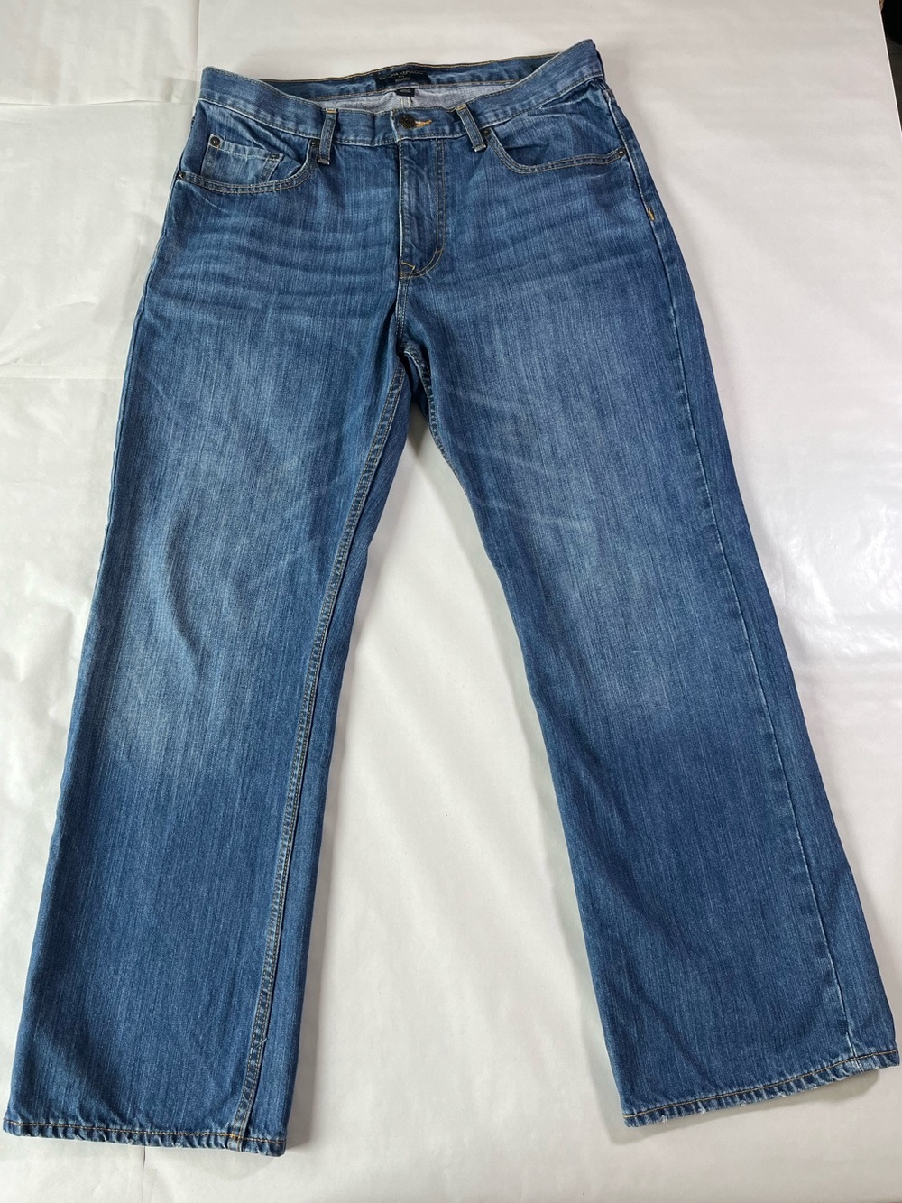 Banana Republic Mens Relaxed Straight Leg Jeans 33x30 100% Cotton